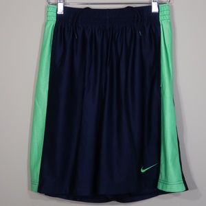 Striped Blue Basketball Shorts